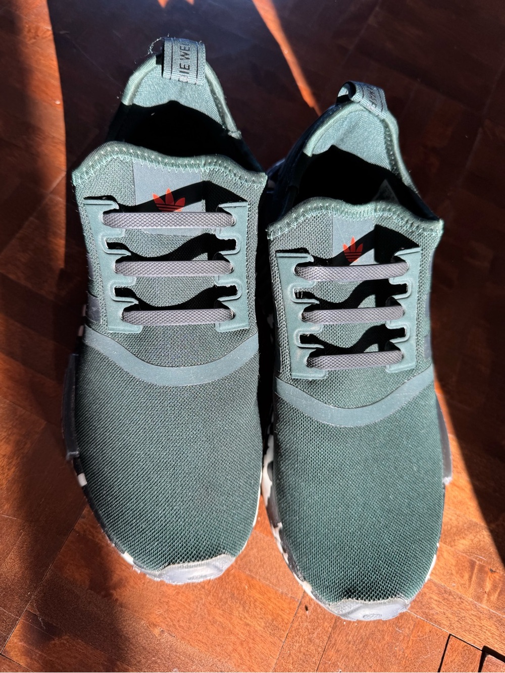 Adidas NMD_R1 Color Splash Shadow Green GY4285 Parley GS 6Y